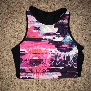 Betsey Johnson Long Line Sports Bra